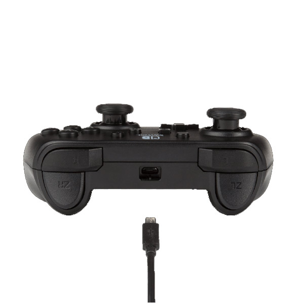 Káblový ovládač PowerA pre Nintendo Switch, Matte Black Káblový ovládač PowerA pre Nintendo Switch, Matte Black