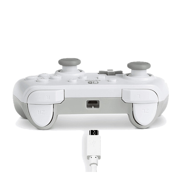 Káblový ovládač PowerA pre Nintendo Switch, Matte White Káblový ovládač PowerA pre Nintendo Switch, Matte White