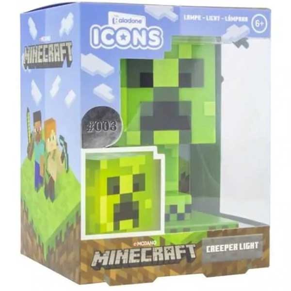 Lampa Creeper Icon Light (Minecraft)