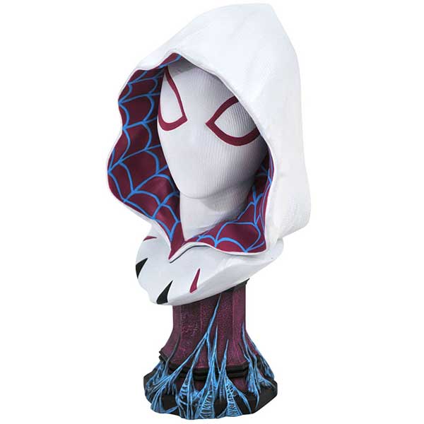 Legends in 3D Comic Marvel Spider Gwen 1/2 Scale Resin Bust