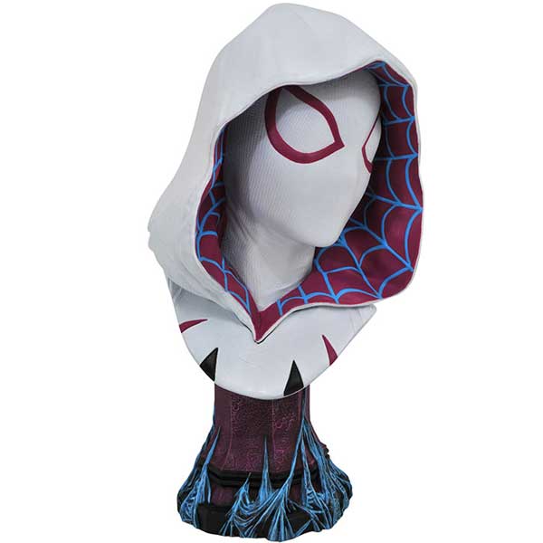 Legends in 3D Comic Marvel Spider Gwen 1/2 Scale Resin Bust