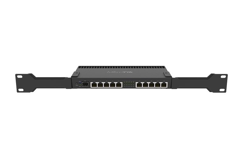 MIKROTIK RouterBOARD 4011iGS+RM + L5 (1,4GHz; 1GB RAM, 10xGLAN, 1xSFP+, LCD, rackmount, power supply)