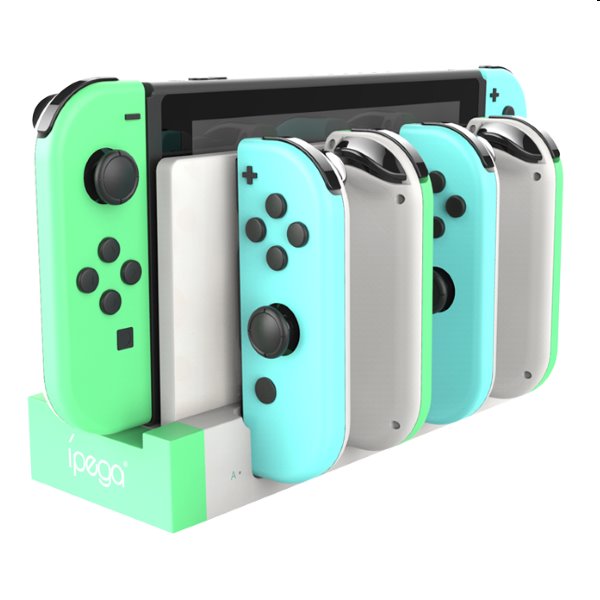 Nabíjacia stanica iPega 9186A pre Nintendo Switch Joy-con, white Nabíjacia stanica iPega 9186A pre Nintendo Switch Joy-con, white
