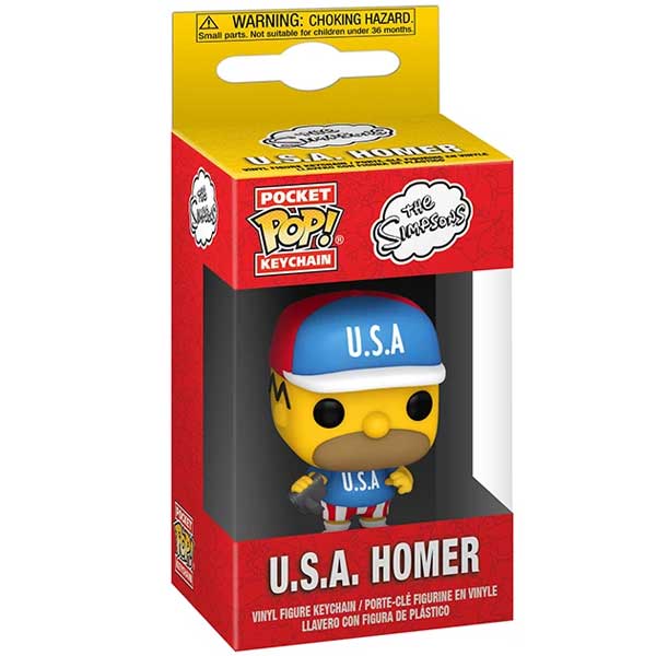 POP! Kľúčenka USA Homer (The Simpsons) POP! Kľúčenka USA Homer (The Simpsons)