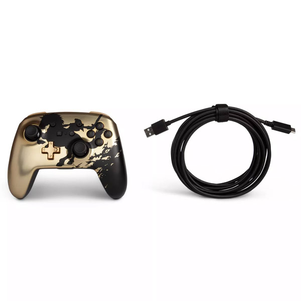 PowerA Enhanced Wireless Controller - Gold Rider for Nintendo Switch