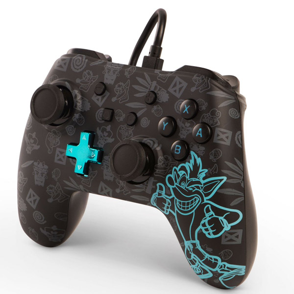 PowerA Wired Controller - Crash Bandicoot for Nintendo Switch PowerA Wired Controller - Crash Bandicoot for Nintendo Switch