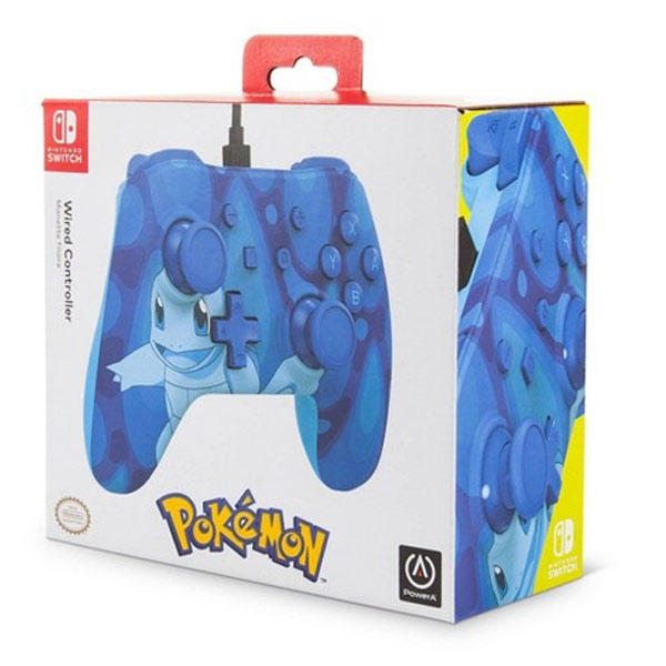 PowerA Wired Controller - Torrent Squirtle for Nintendo Switch PowerA Wired Controller - Torrent Squirtle for Nintendo Switch