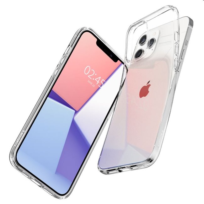 Puzdro Spigen Crystal Flex pre iPhone 12/12 Pro, Clear Puzdro Spigen Crystal Flex pre iPhone 12/12 Pro, Clear