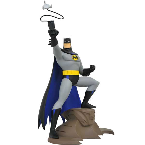 Figúrka DC Comic Gallery Batman The Animated Series: Grappling Gun Batman PVC Diorama