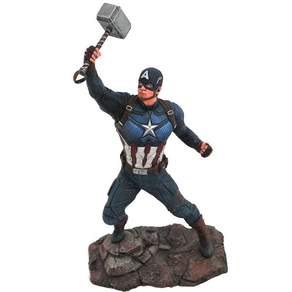 Figúrka Marvel Movie Gallery Avengers: Endgame Captain America PVC Diorama