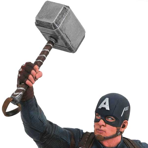 Figúrka Marvel Movie Gallery Avengers: Endgame Captain America PVC Diorama