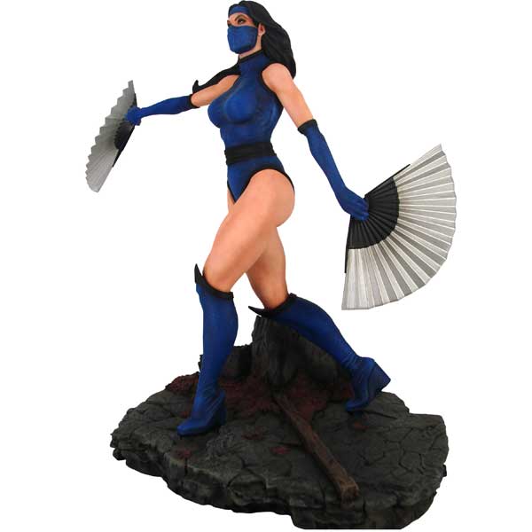 Figúrka Mortal Kombat Gallery Kitana PVC Diorama