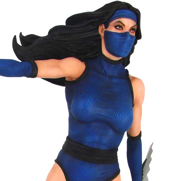 Figúrka Mortal Kombat Gallery Kitana PVC Diorama