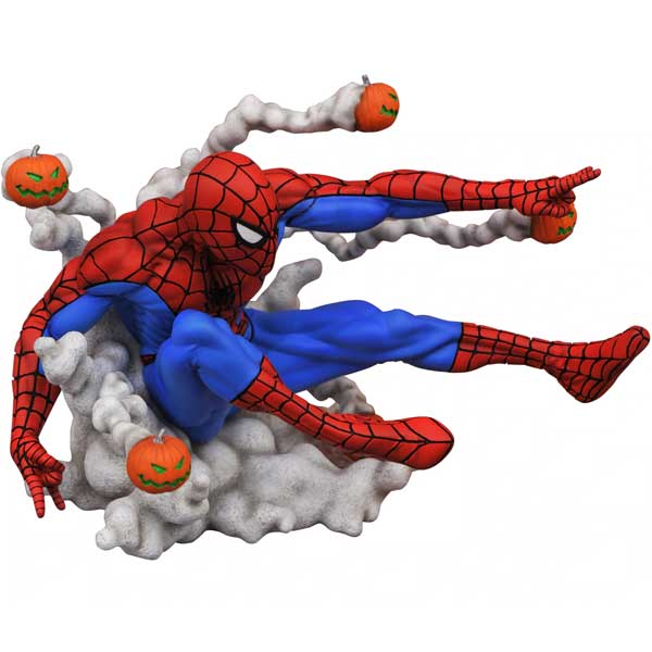 Figúrka Spider Man (Pumpkin Bombs) Gallery Diorama