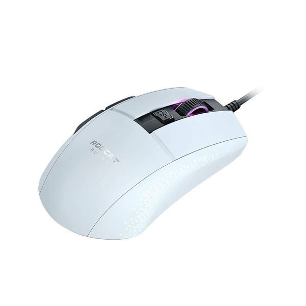 Herná myš Roccat Burst Core Gaming, biela Herná myš Roccat Burst Core Gaming, biela