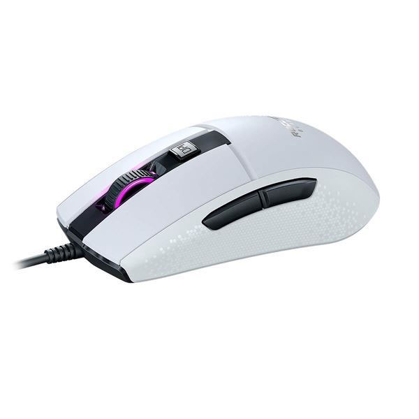 Herná myš Roccat Burst Core Gaming, biela Herná myš Roccat Burst Core Gaming, biela