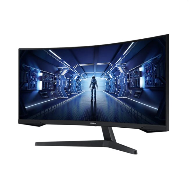 Herný Monitor Samsung Odyssey G5, 34" (LC34G55TWWRXEN)