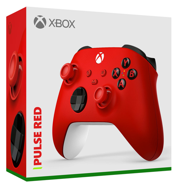 Microsoft Xbox Bezdrôtový ovládač, pulse red