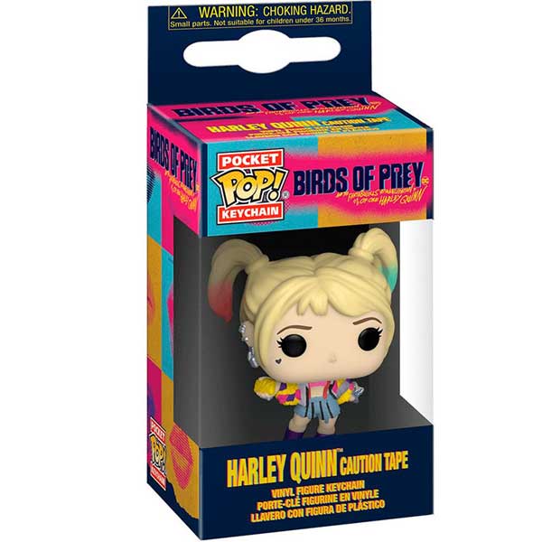 POP! Kľúčenka Harley Quinn Caution Tape (Birds of Prey) POP! Kľúčenka Harley Quinn Caution Tape (Birds of Prey)
