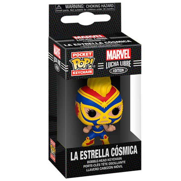 POP! Kľúčenka Luchadores Captain Marvel (Marvel)