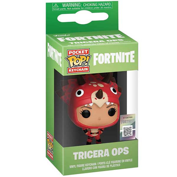 POP! Kľúčenka Tricera Ops (Fortnite)