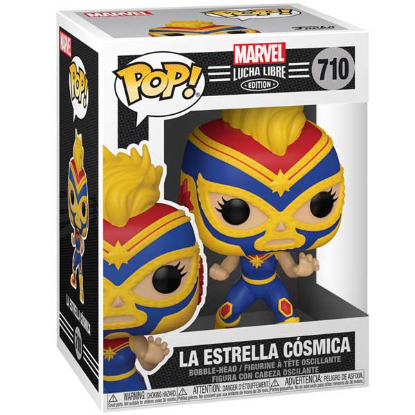 POP! Luchadores:Captain Marvel (Marvel)