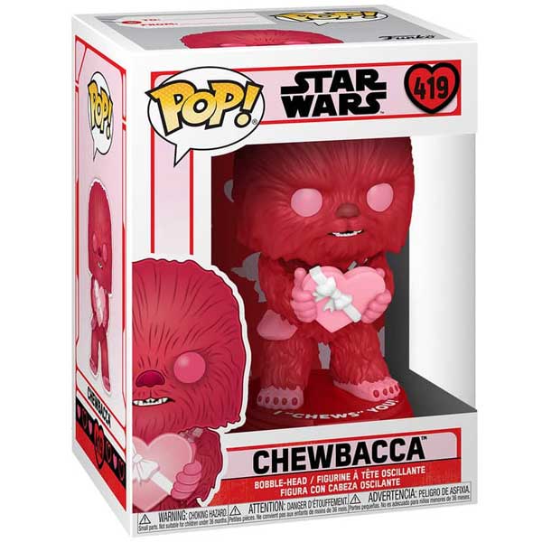 POP! Valentines: Chewbacca With Heart (Star Wars) POP! Valentines: Chewbacca With Heart (Star Wars)