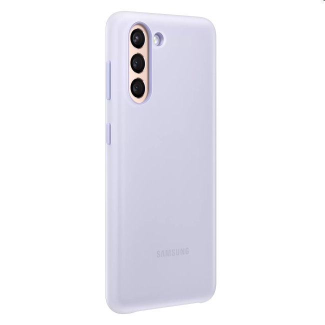 Puzdro LED Cover pre Samsung Galaxy S21 Plus - G996B, violet (EF-KG996C)