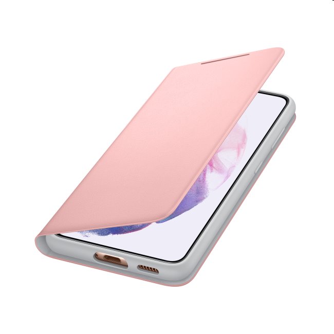 Puzdro LED View Cover pre Samsung Galaxy S21 Plus. pink