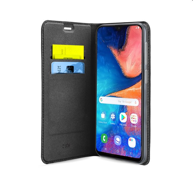 Puzdro SBS Book Wallet Lite pre Samsung Galaxy A20e - A202F, čierne Puzdro SBS Book Wallet Lite pre Samsung Galaxy A20e - A202F, čierne