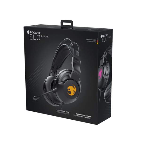 Roccat ELO 7.1 USB, slúchadlá s priestorovým zvukom Roccat ELO 7.1 USB, slúchadlá s priestorovým zvukom