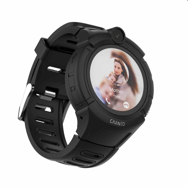Carneo GUARDKID+ Smart hodinky pre deti s GPS, čierne Carneo GUARDKID+ Smart hodinky pre deti s GPS, čierne
