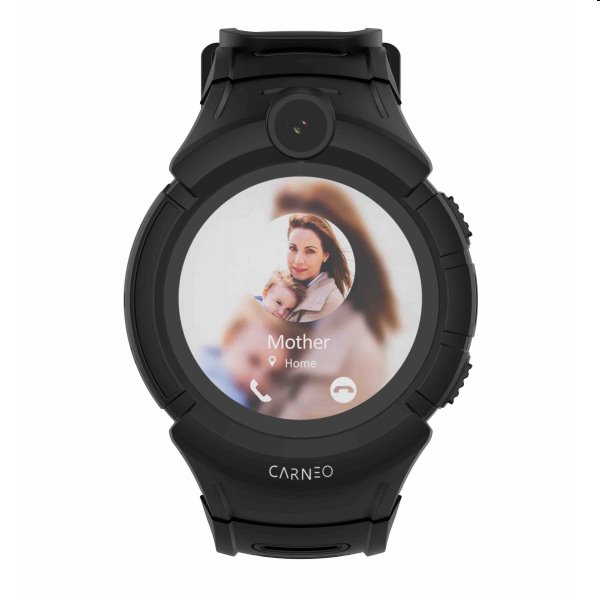 Carneo GUARDKID+ Smart hodinky pre deti s GPS, čierne Carneo GUARDKID+ Smart hodinky pre deti s GPS, čierne