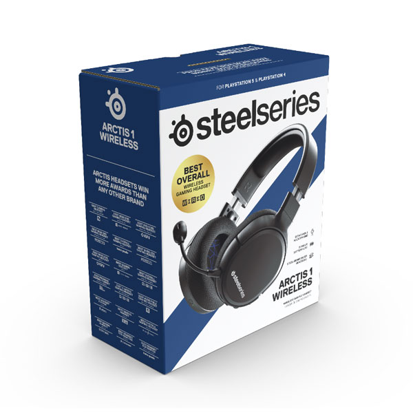Herné slúchadlá Steelseries Arctis 1 Wireless pre PS5, PS4 Herné slúchadlá Steelseries Arctis 1 Wireless pre PS5, PS4