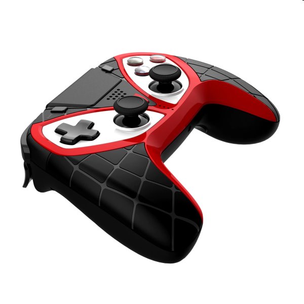 iPega 4012 bezdrôtový herný ovládač pre PS4/PS3/iOS/Android/Windows, black/red