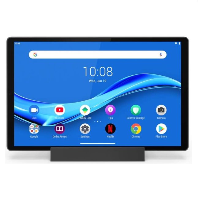 Lenovo Tab M10 Plus LTE, 4/128GB, Iron Grey + Nabíjacia Stanica (ZA5Y0173CZ)