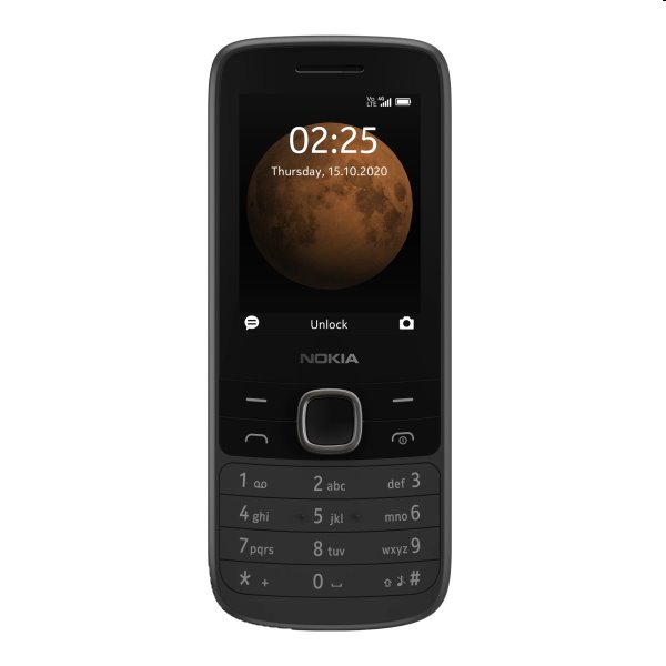 Nokia 225 4G, Dual SIM, black