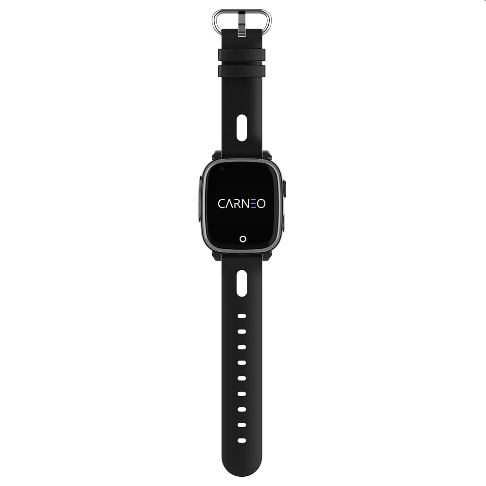 Carneo GUARDKID+ 4G Smart hodinky pre deti s GPS, čierne Carneo GUARDKID+ 4G Smart hodinky pre deti s GPS, čierne