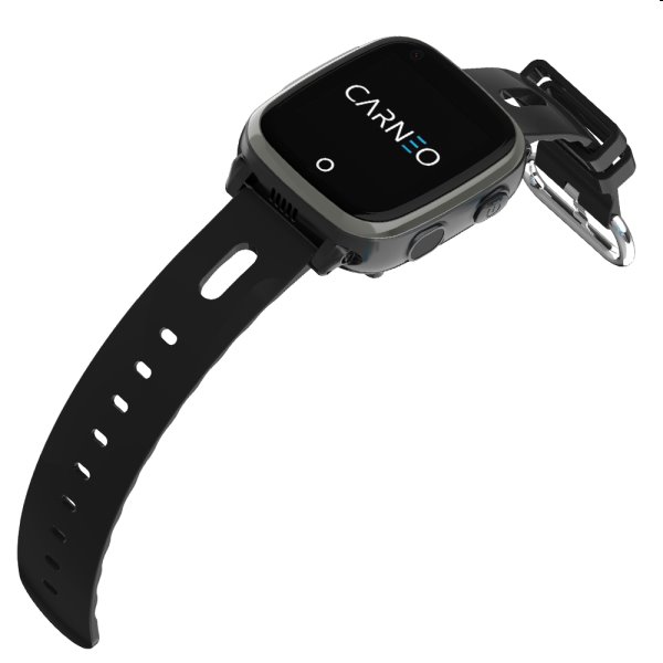 Carneo GUARDKID+ 4G Smart hodinky pre deti s GPS, čierne Carneo GUARDKID+ 4G Smart hodinky pre deti s GPS, čierne