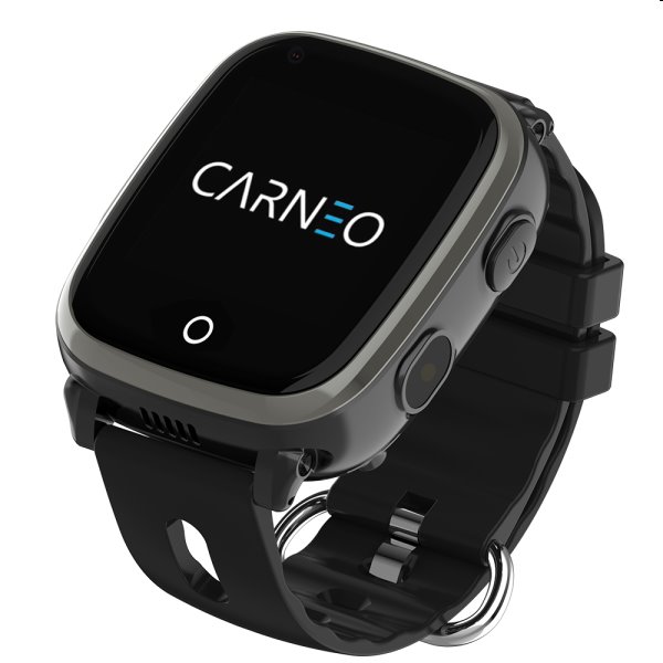 Carneo GUARDKID+ 4G Smart hodinky pre deti s GPS, čierne Carneo GUARDKID+ 4G Smart hodinky pre deti s GPS, čierne