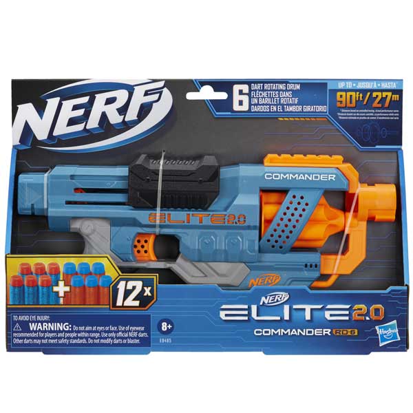 Nerf Elite 2.0 Commander RD 6 Blaster