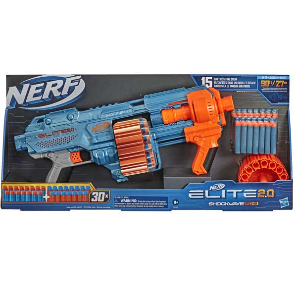 Nerf Elite 2.0 Shockwave RD 15 Blaster Nerf Elite 2.0 Shockwave RD 15 Blaster