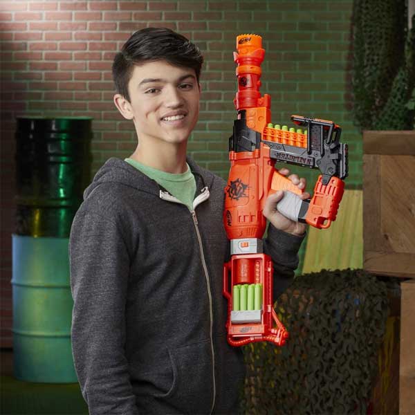 Nerf Nailbiter Zoom and Doom Zombie Strike Blaster Nerf Nailbiter Zoom and Doom Zombie Strike Blaster