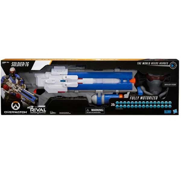 Nerf Soldier 76 Rival Blaster (Overwatch)