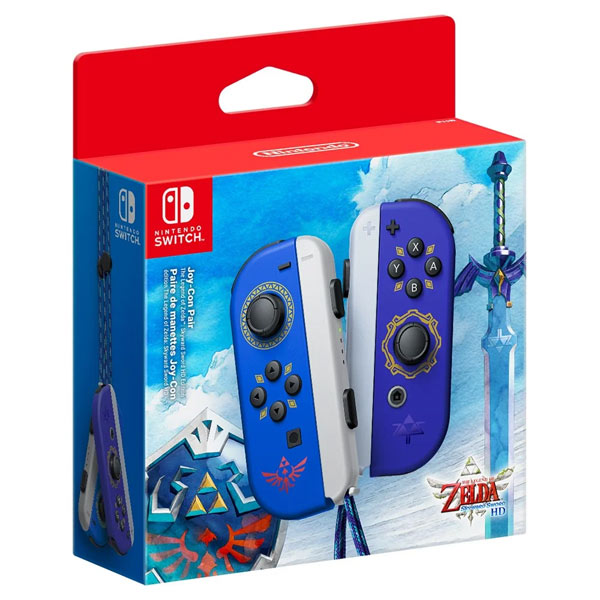 Ovládače Nintendo Joy-Con Pair (The Legend of Zelda: Skyward Sword HD Edition) Ovládače Nintendo Joy-Con Pair (The Legend of Zelda: Skyward Sword HD Edition)