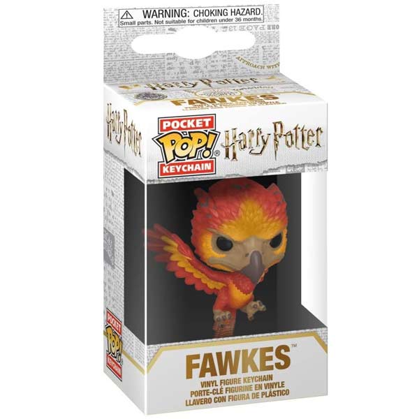 POP! Kľúčenka Fawkes (Harry Potter)