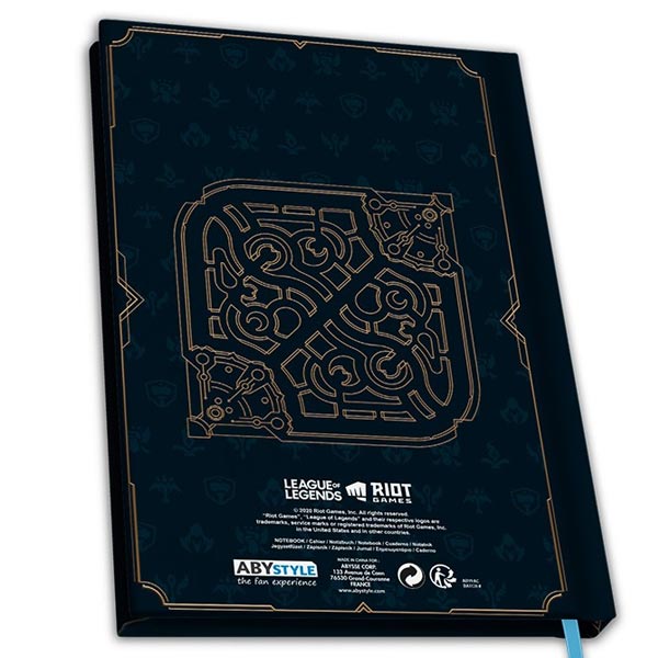 Zápisník Hexteck Logo (League of Legends) A5 Zápisník Hexteck Logo (League of Legends) A5