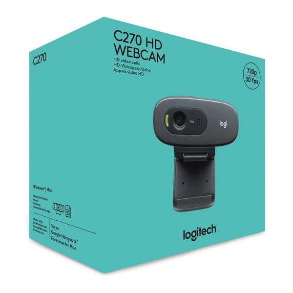 Logitech C270 - HD Webcam