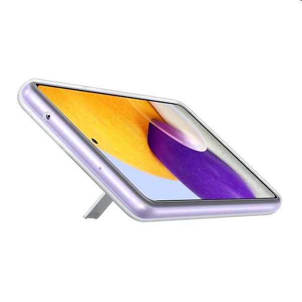 Puzdro Clear Standing Cover pre Samsung Galaxy A72 - A725F, transparent (EF-JA725CT) Puzdro Clear Standing Cover pre Samsung Galaxy A72 - A725F, transparent (EF-JA725CT)