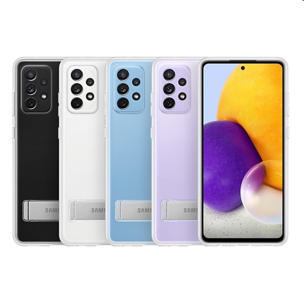 Puzdro Clear Standing Cover pre Samsung Galaxy A72 - A725F, transparent (EF-JA725CT) Puzdro Clear Standing Cover pre Samsung Galaxy A72 - A725F, transparent (EF-JA725CT)